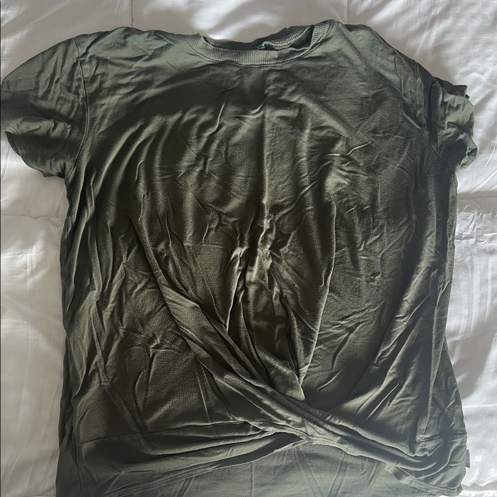 Eddie Bauer Olive Green T-Shirt